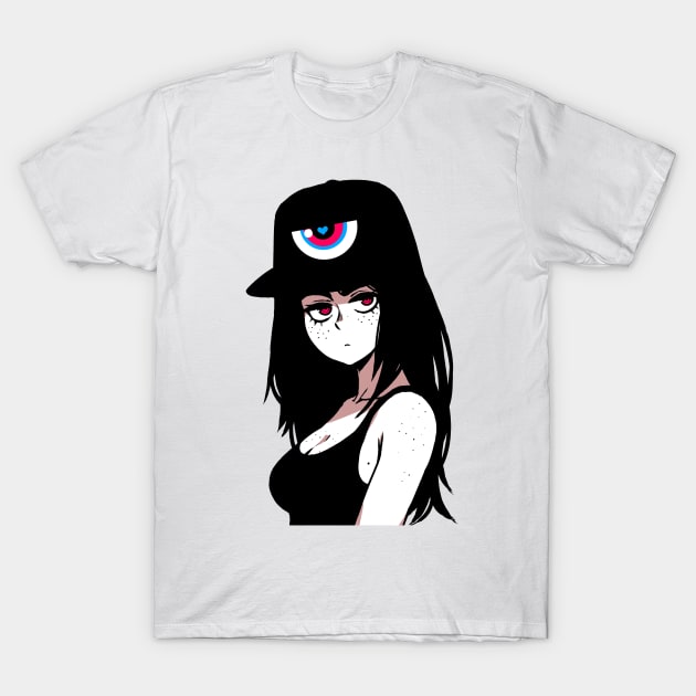 Eye Hat T-Shirt by akairiot